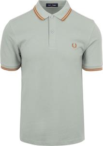 fredperry Fred Perry - Plain Dusty Rose Pink/Black - Polo