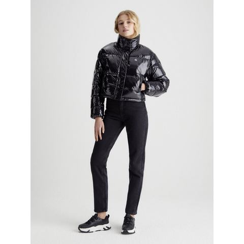 Calvin Klein Jeans Steppjacke CROPPED SHINY PUFFER