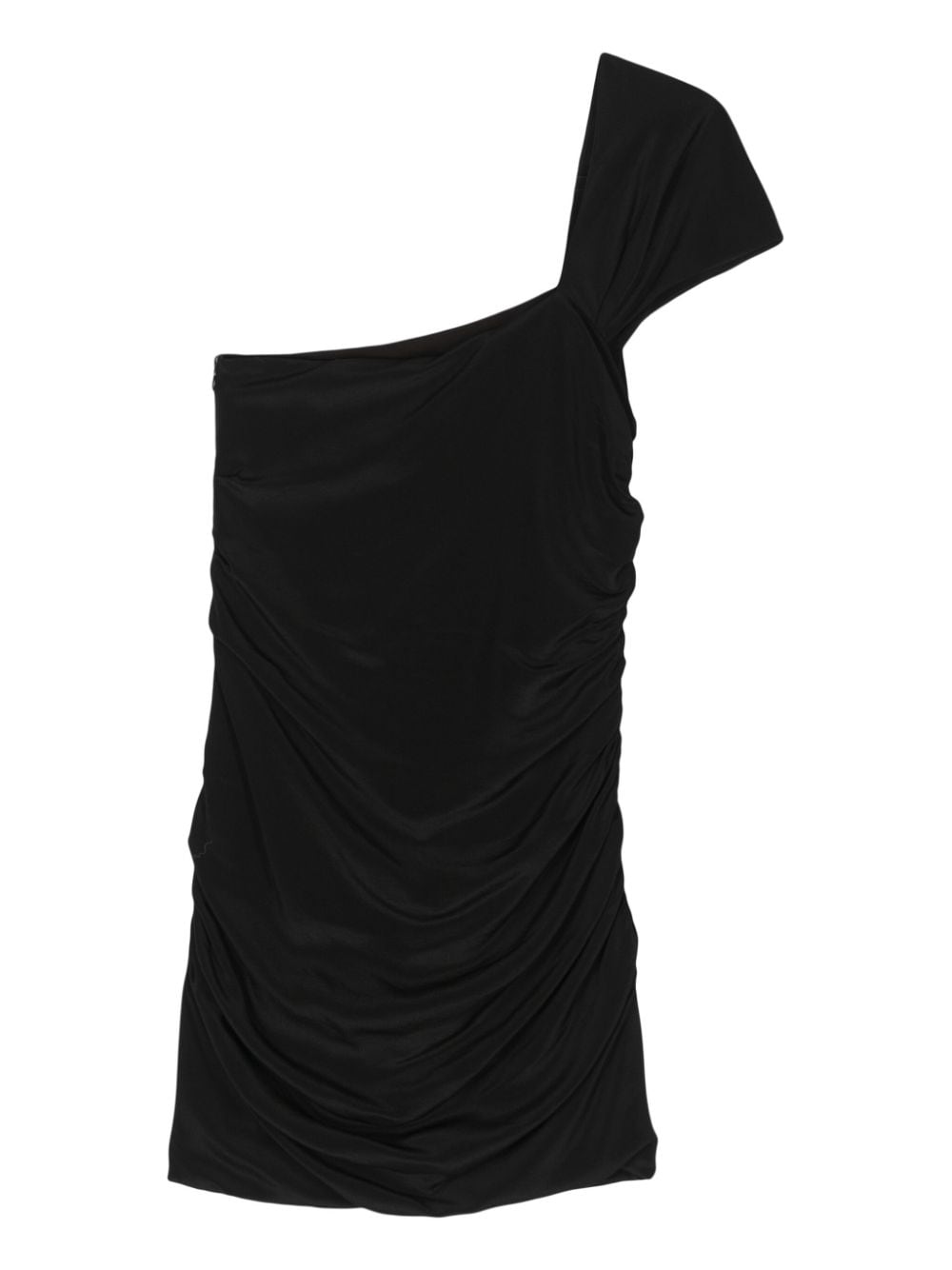 IRO Asymmetrische mini-jurk - Zwart