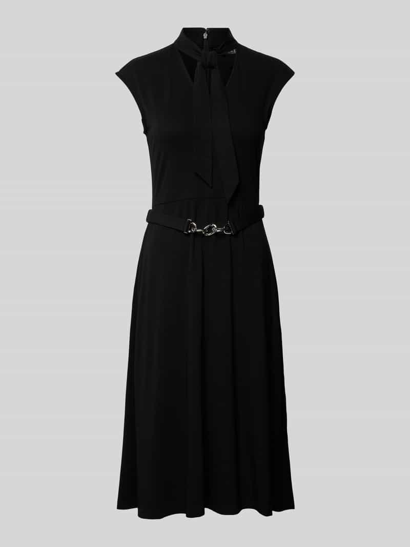 Lauren Ralph Lauren Midi-jurk met tailleriem, model 'JEANDELIO'