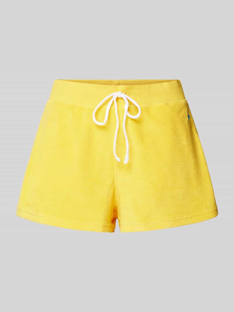 Polo Ralph Lauren Regular fit korte broek met logostitching, model 'TERRY'
