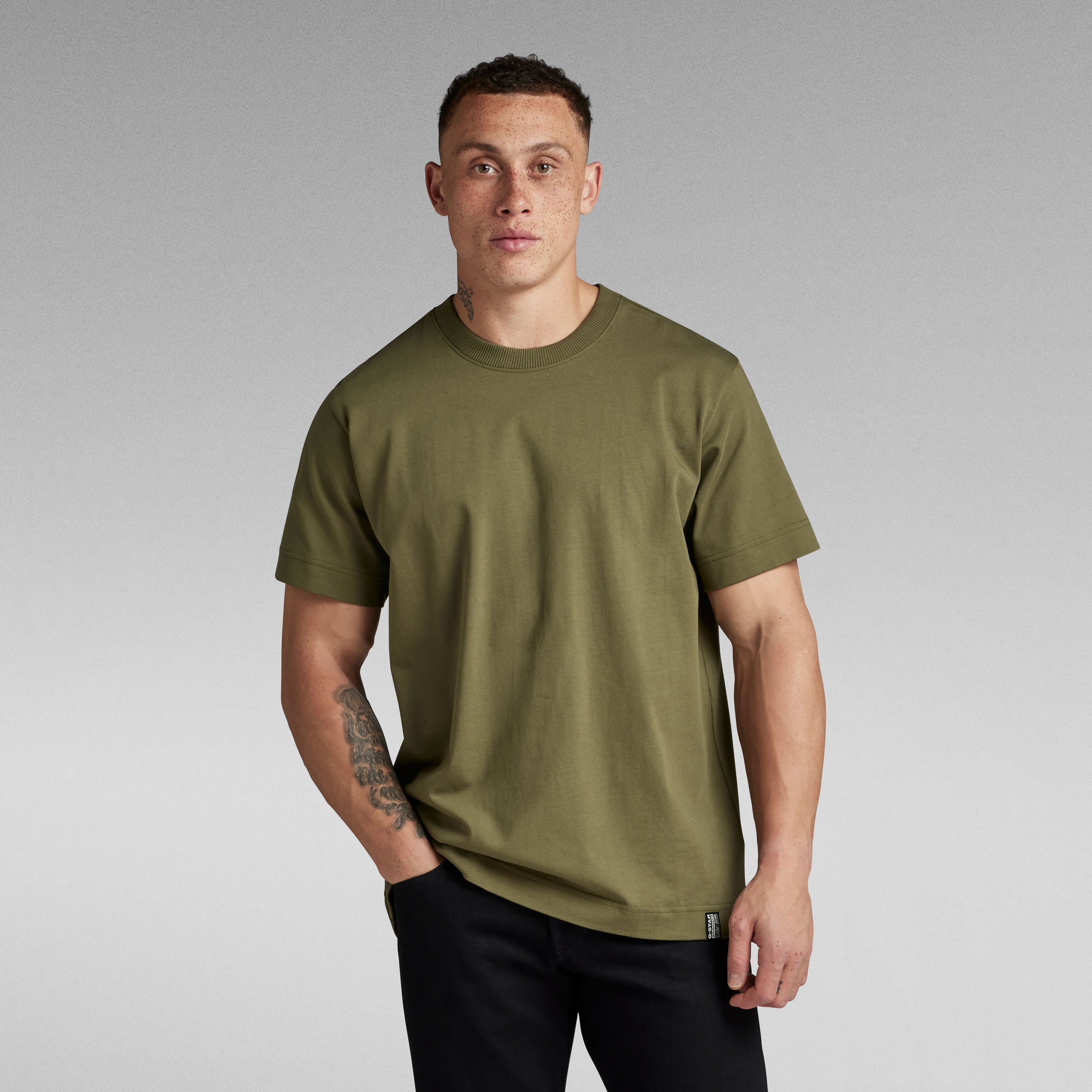 G-Star RAW Essential Loose T-Shirt - Groen - Heren