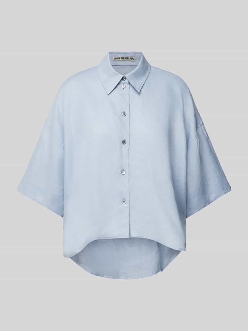 Drykorn Overhemdblouse van linnen, model 'YARIKA'