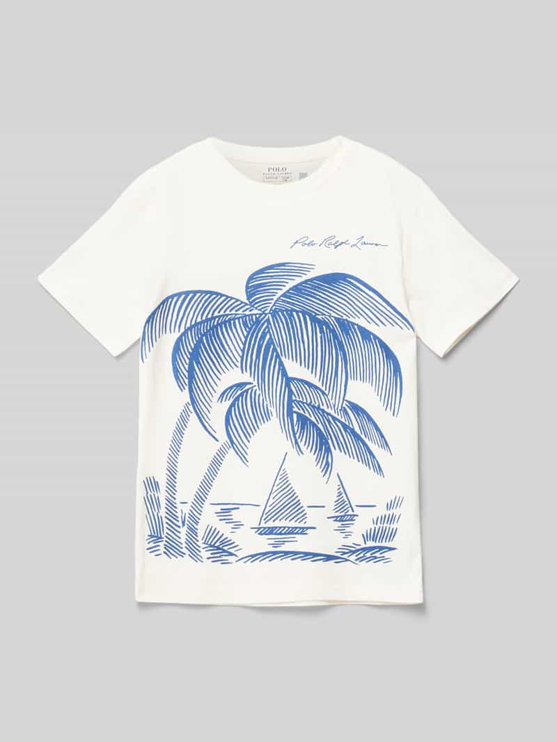 Polo Ralph Lauren Teens T-shirt met motiefprint
