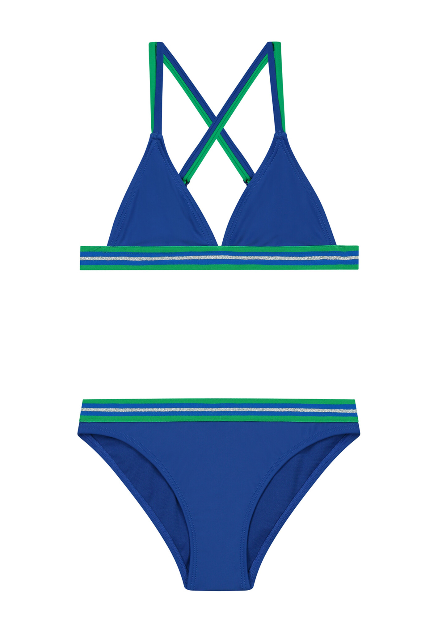 Shiwi Meisjes bikini triangel - Luna - Deep ocean blauw