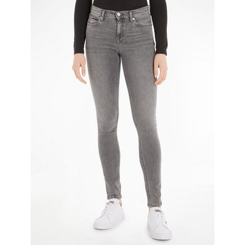 TOMMY JEANS Skinny fit jeans met discrete labels