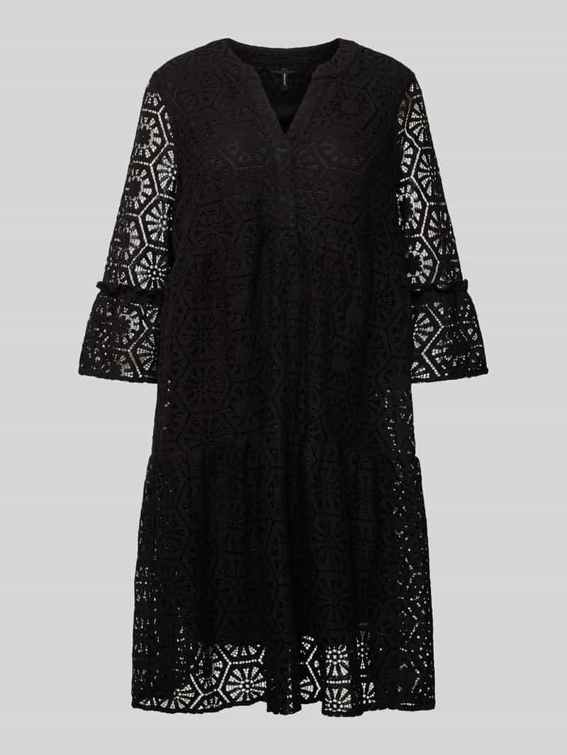 Vero Moda Mini-jurk met etskanteffect, model 'HONEY LULU'