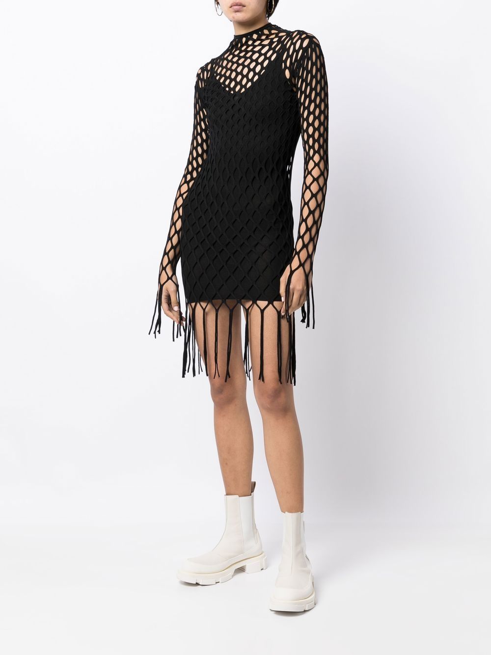 Dion Lee Mini-jurk - Zwart
