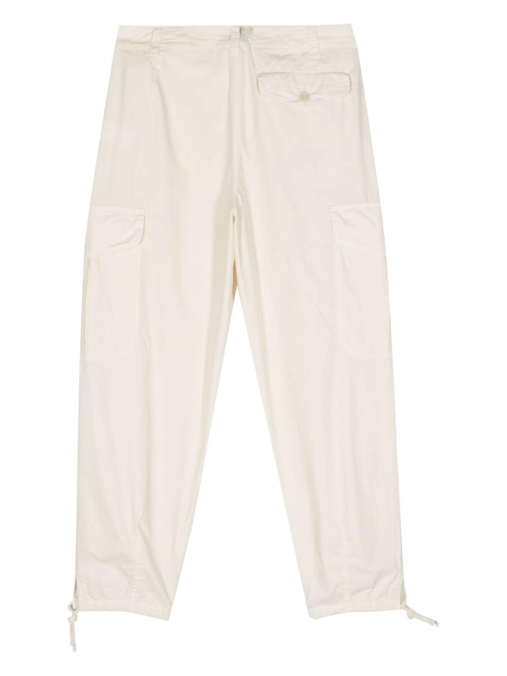 ASPESI tapered cotton cargo trousers - Beige