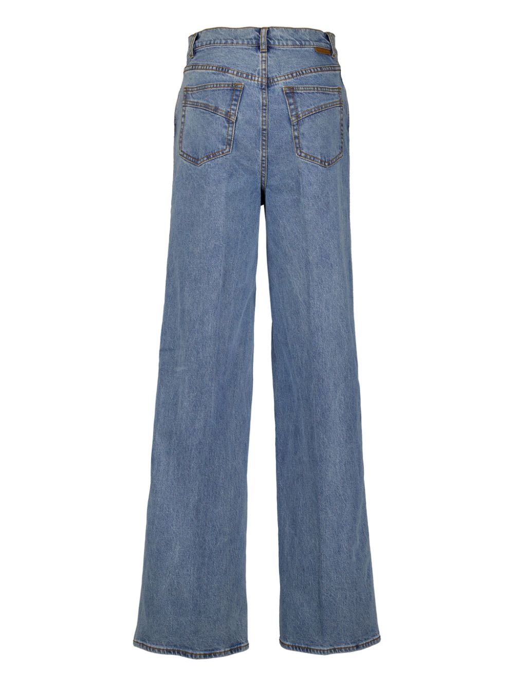 ZIMMERMANN high-waisted wide-leg jeans - Blauw