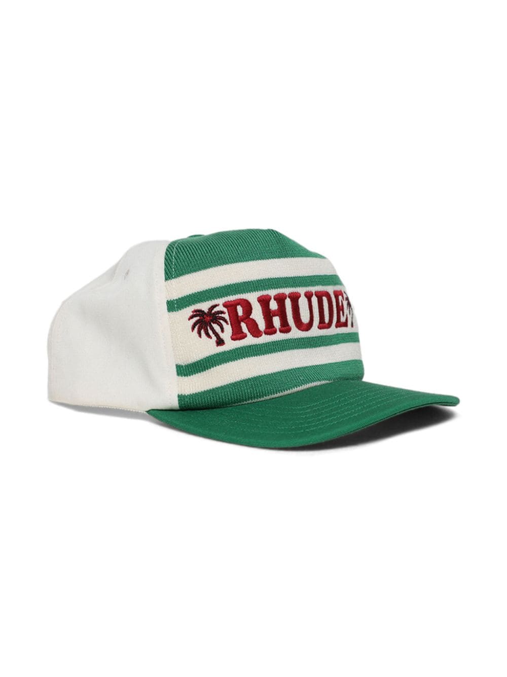 RHUDE Beach club embroidered cap - Groen