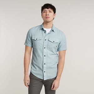 G-Star RAW Marine Slim Shirt - Midden blauw - Heren