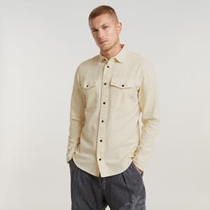 G-Star RAW Marine Slim Shirt - Beige - Heren