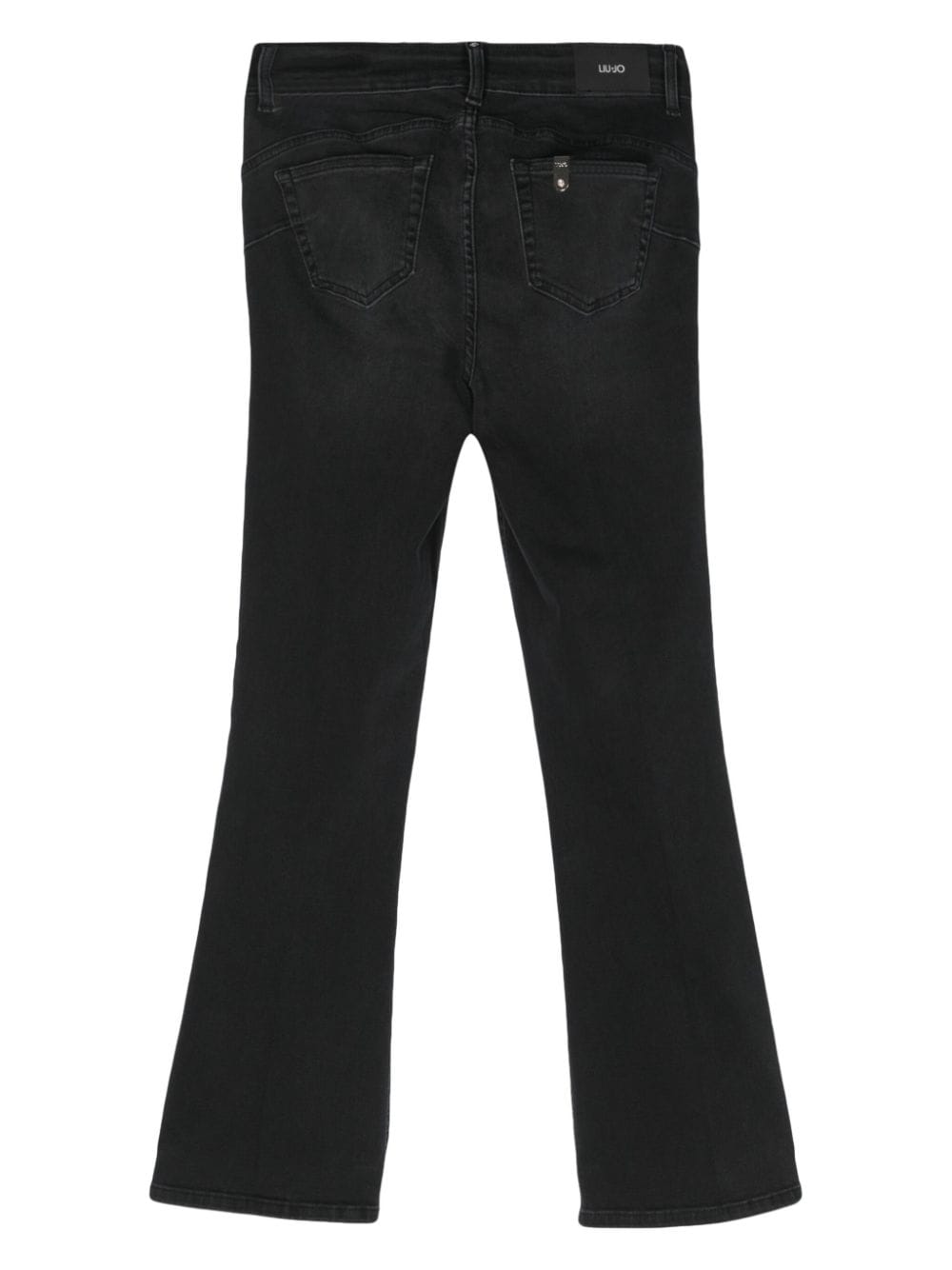 LIU JO Princess high waist bootcut jeans - Zwart