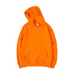 Pray Love-Men Clothing Men's Sweater Terry Tide Brand Solid Color Long Sleeve Blank Hooded Sweater Sports Hoodie