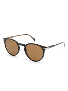Eyewear by David Beckham DB1139 zonnebril met rond montuur - Zwart