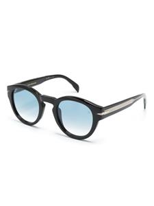 Eyewear by David Beckham DB 7110/S zonnebril met rond montuur - Zwart