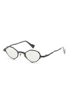 Kuboraum geometric-frame sunglasses - Grijs