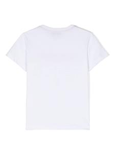 Missoni Kids T-shirt met geborduurd logo - Wit