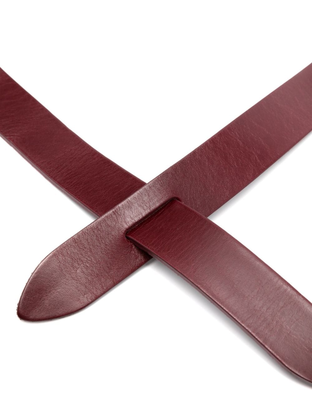 ISABEL MARANT Lecce leather belt - Rood