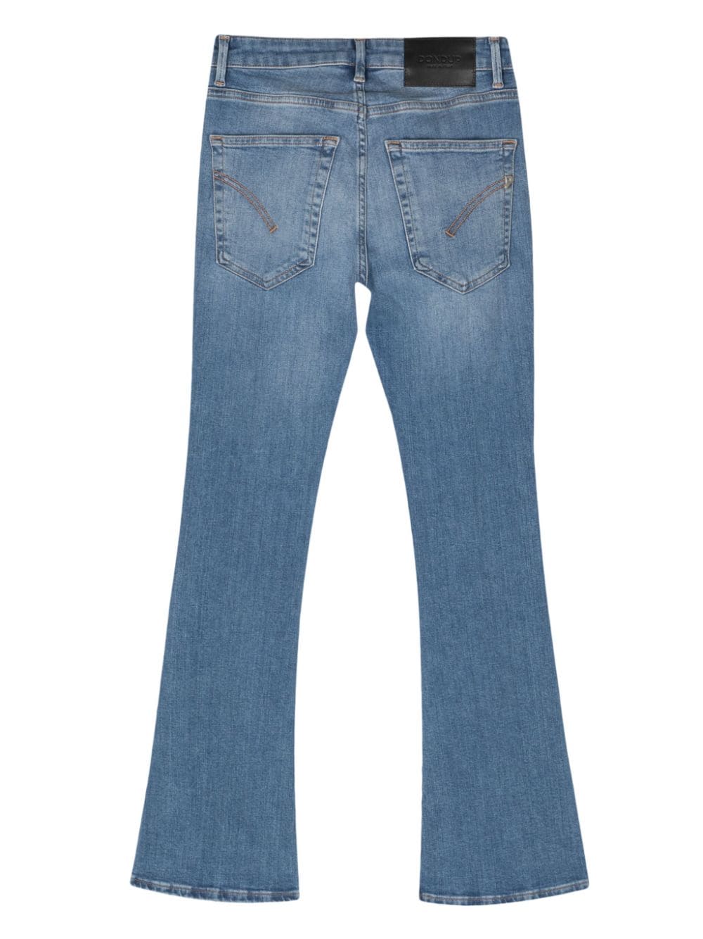 DONDUP Mandy flared jeans van biologisch katoen - Blauw