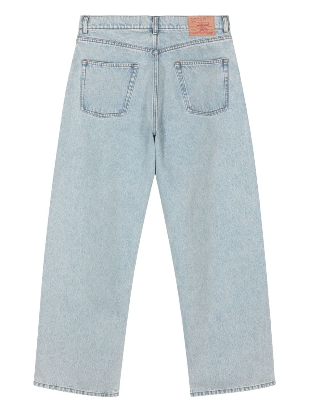 Y/Project Evergreen jeans met wijde pijpen - Blauw