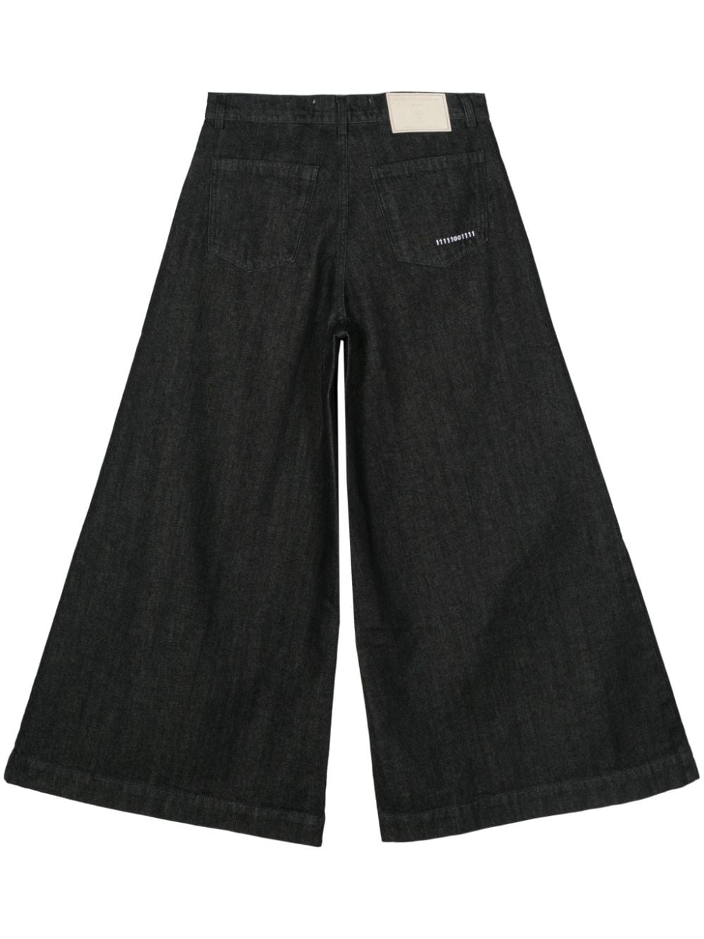 Société Anonyme wide-leg jeans - Zwart