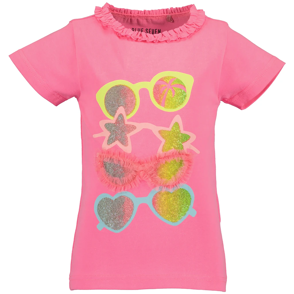 Blue Seven-collectie T-shirt Holiday (pink orig)