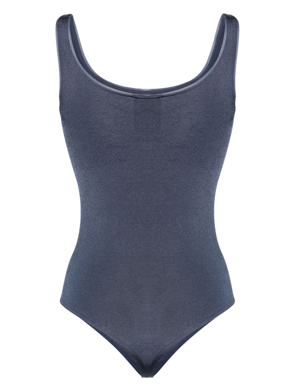 Wolford seamless shimmering body - Blauw