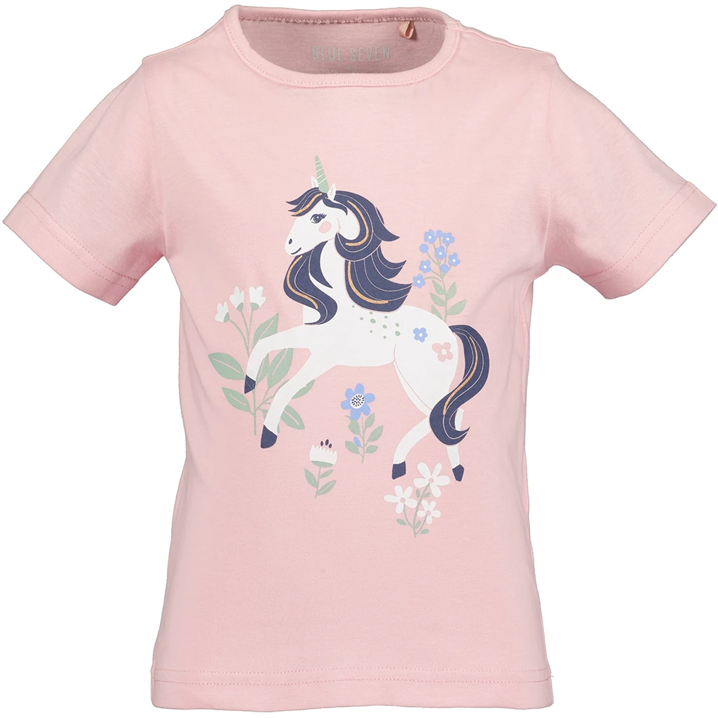 Blue Seven-collectie T-shirt Unicorn (rose orig)