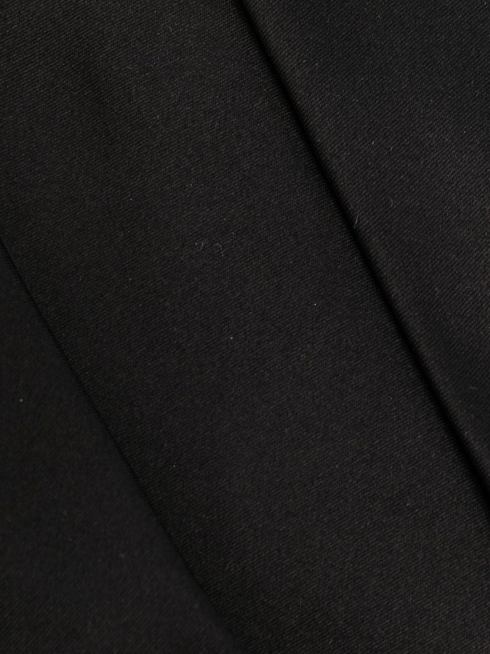 Giorgio Armani Zijden stropdas - Zwart