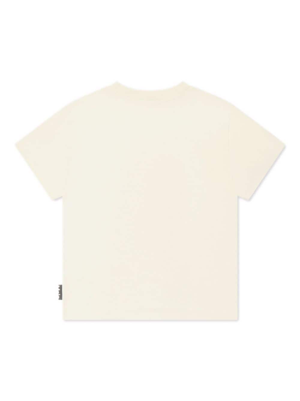 Molo pinball-print organic cotton T-shirt - Beige