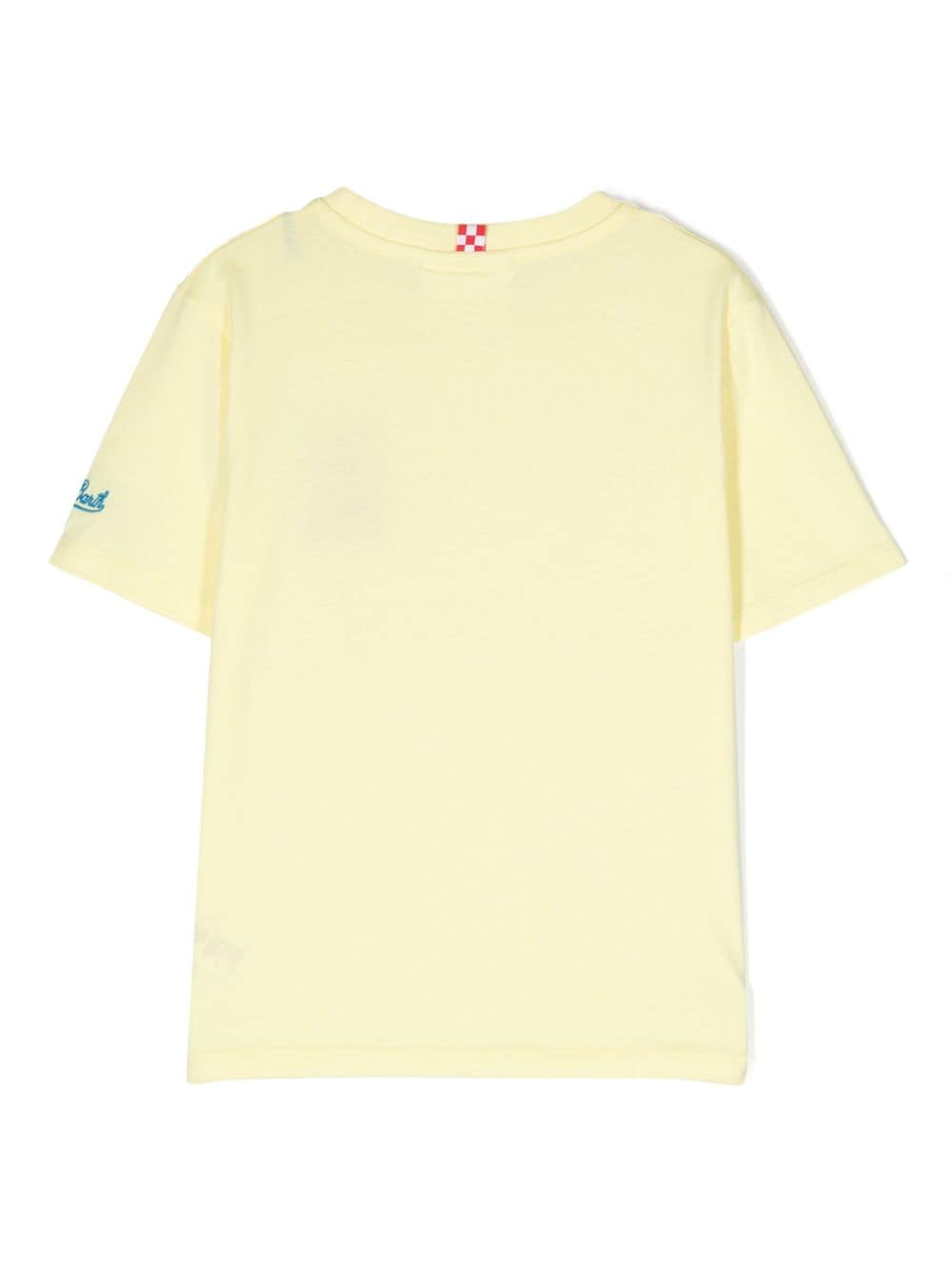 MC2 Saint Barth Kids Katoenen T-shirt - Geel