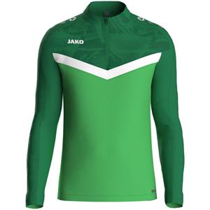 JAKO Iconic 1/4-Zip Sweatshirt 222 - soft green/sportgrün
