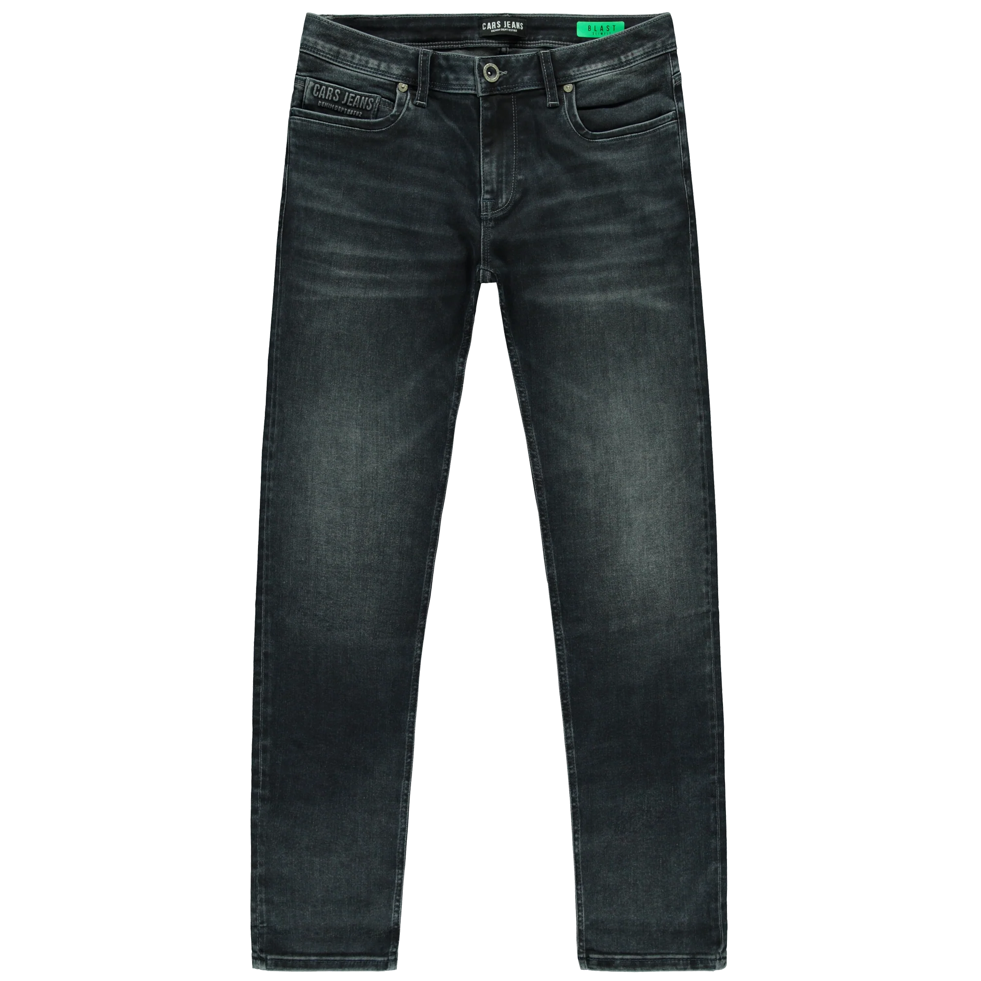 Cars Blast jog denim heren slim-fit jeans blue black