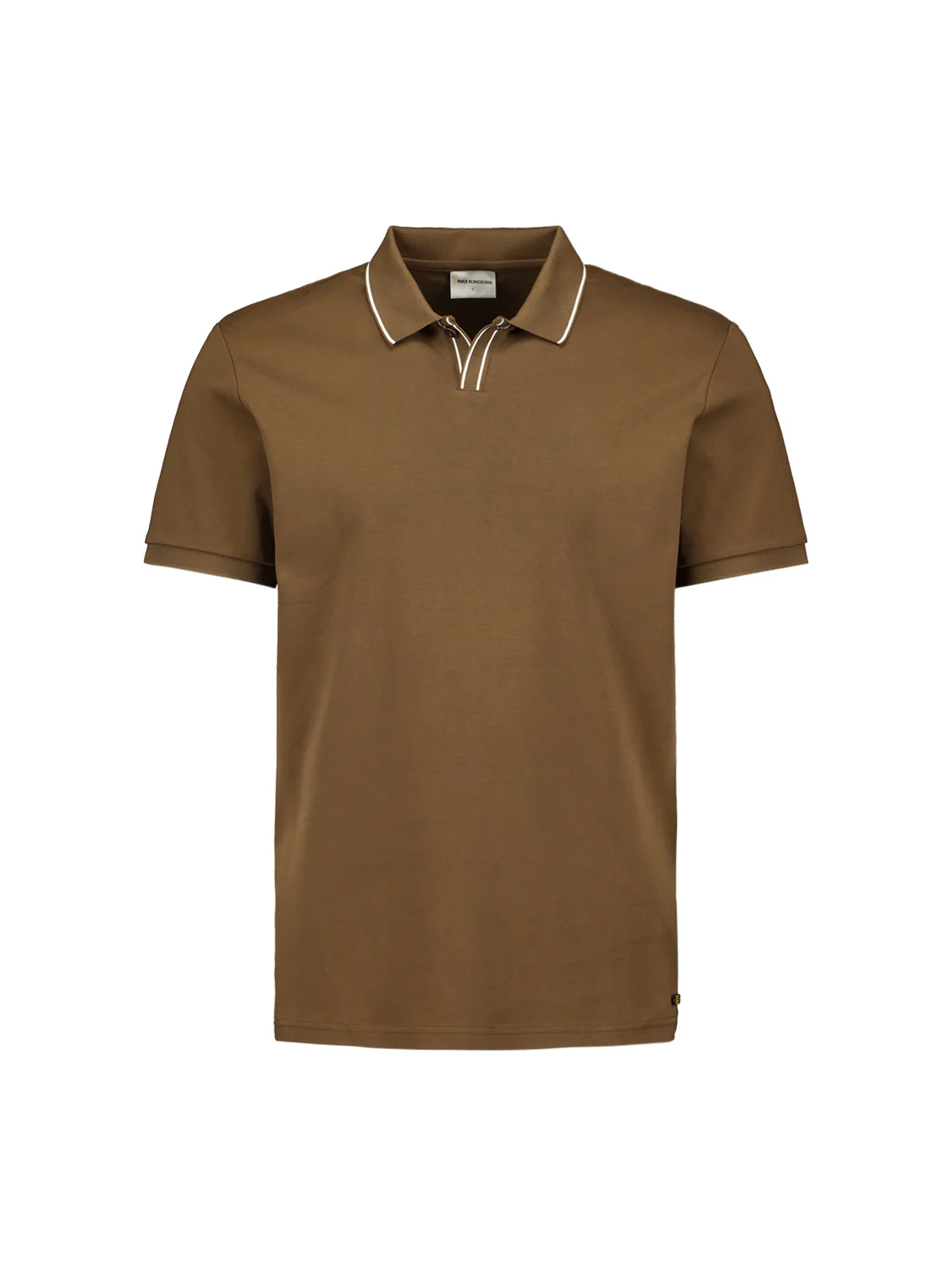 No Excess Heren polo 24370411 040 brown