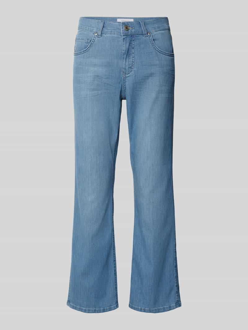 Angels Korte jeans in effen design, model 'Leni'