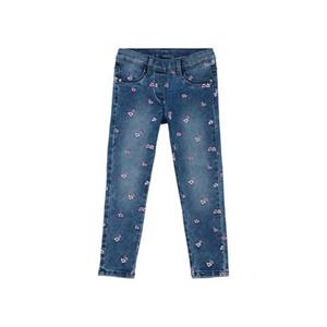 s.Oliver Junior 5-Pocket-Jeans mit Blumenstickerei und Stretch
