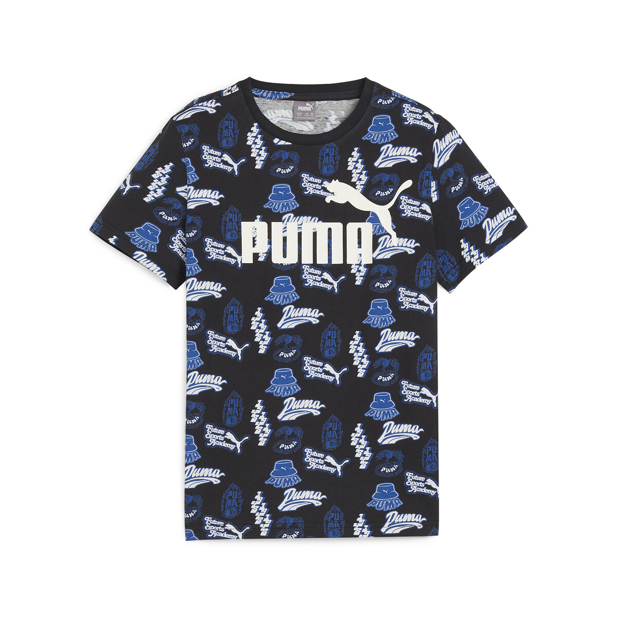 PUMA Essentials+ Mid 90s Print T-Shirt Jungen 01 - PUMA black