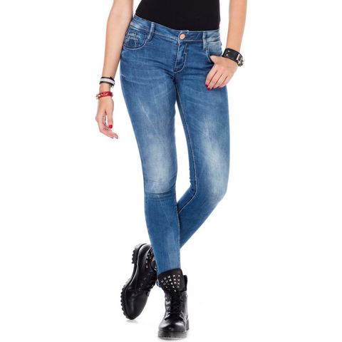 Cipo & Baxx Slim fit jeans met stretch
