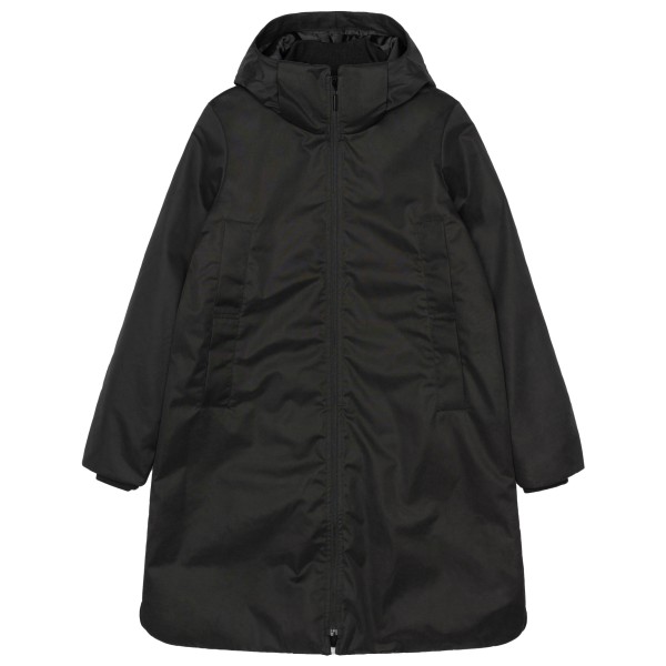 Selfhood  Women's Hooded Coat - Lange jas, zwart