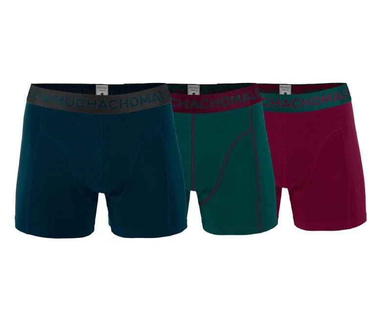 Muchachomalo Short 3-pack solid 204