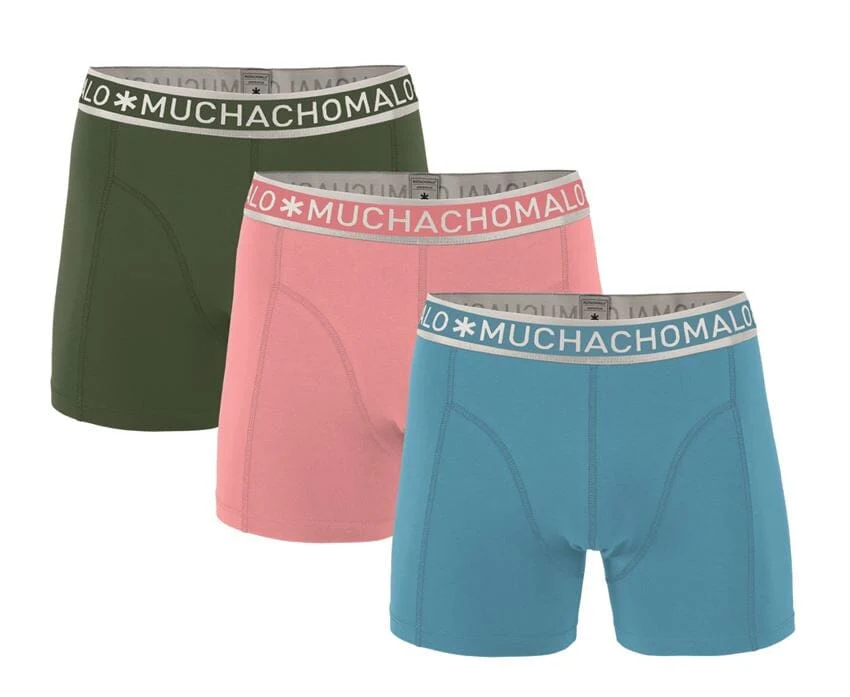 Muchachomalo Short 3-pack solid 258