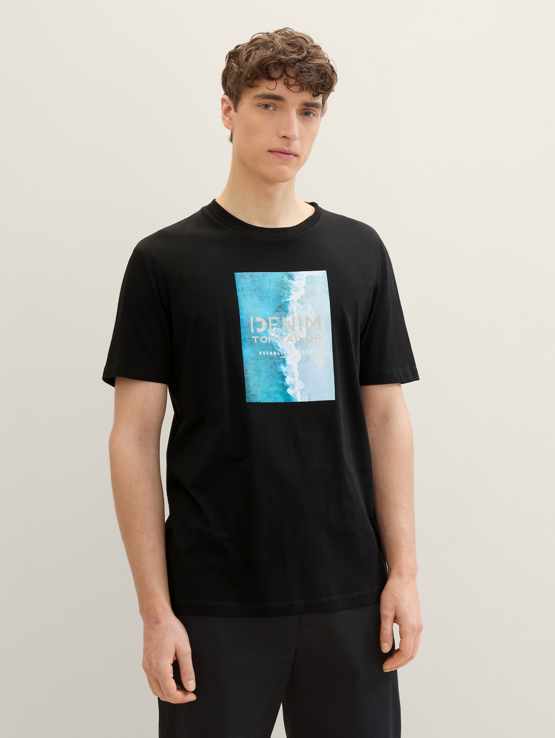 TOM TAILOR Denim T-Shirt photoprint t-shirt