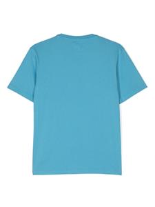 C.P. Company Kids T-shirt met logoprint - Blauw