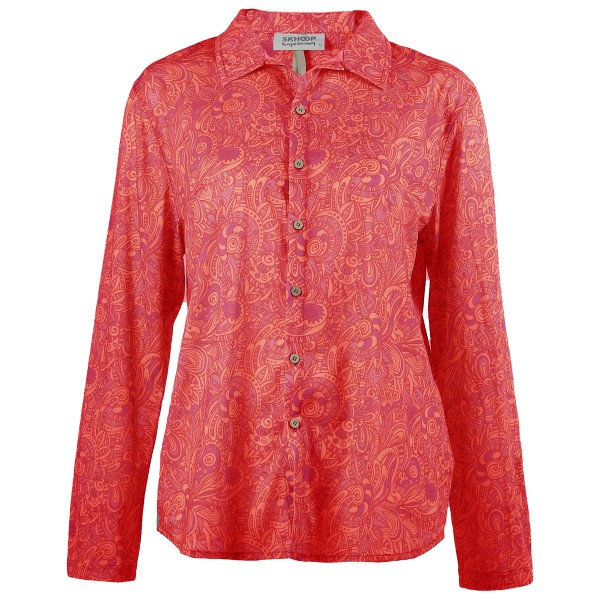 SKHOOP  Women's Flora Shirt - Blouse, rood