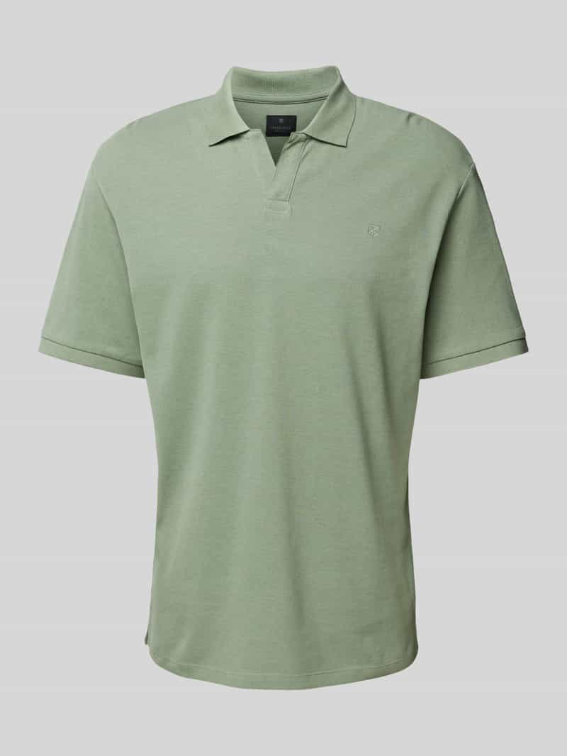 Jack & Jones Premium Poloshirt met geribde mouwboorden, model 'BLADON'