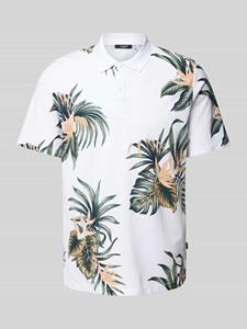 Jack & Jones Premium Poloshirt met all-over print, model 'LAPALMA'