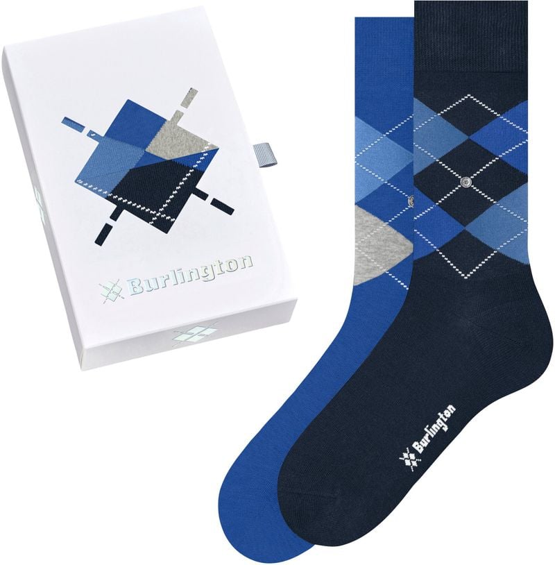 Burlington Gift Box 2-Pack Ruiten Blauw