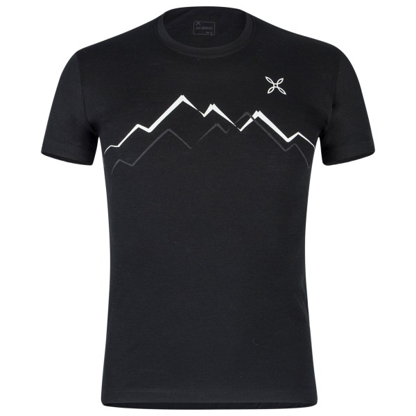 Montura  Merino Skyline T-Shirt - Merinoshirt, nero